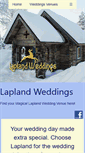 Mobile Screenshot of laplandweddings.com